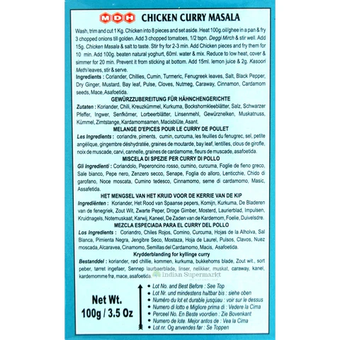 MDH Curry Chicken Masala 100g - Image 2