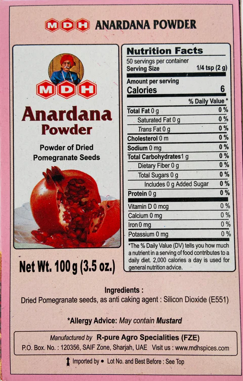 MDH Anardana 100gm - Image 2