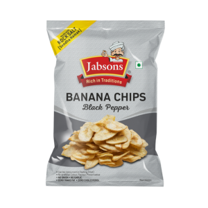 Jabsons Banana Chips Black Pepper -  150gm