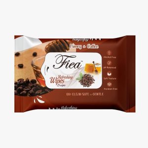 Fiea Refreshing  Honey & coffee Wipes 25
