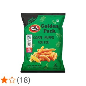 Hully Gully Golden Pack Corn Puffs Peri Peri