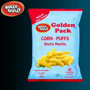 Hully Gully Golden Pack Corn Puffs Khitta Meetha