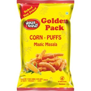 Hully Gully Golden Pack Corn Puffs Magic Masala