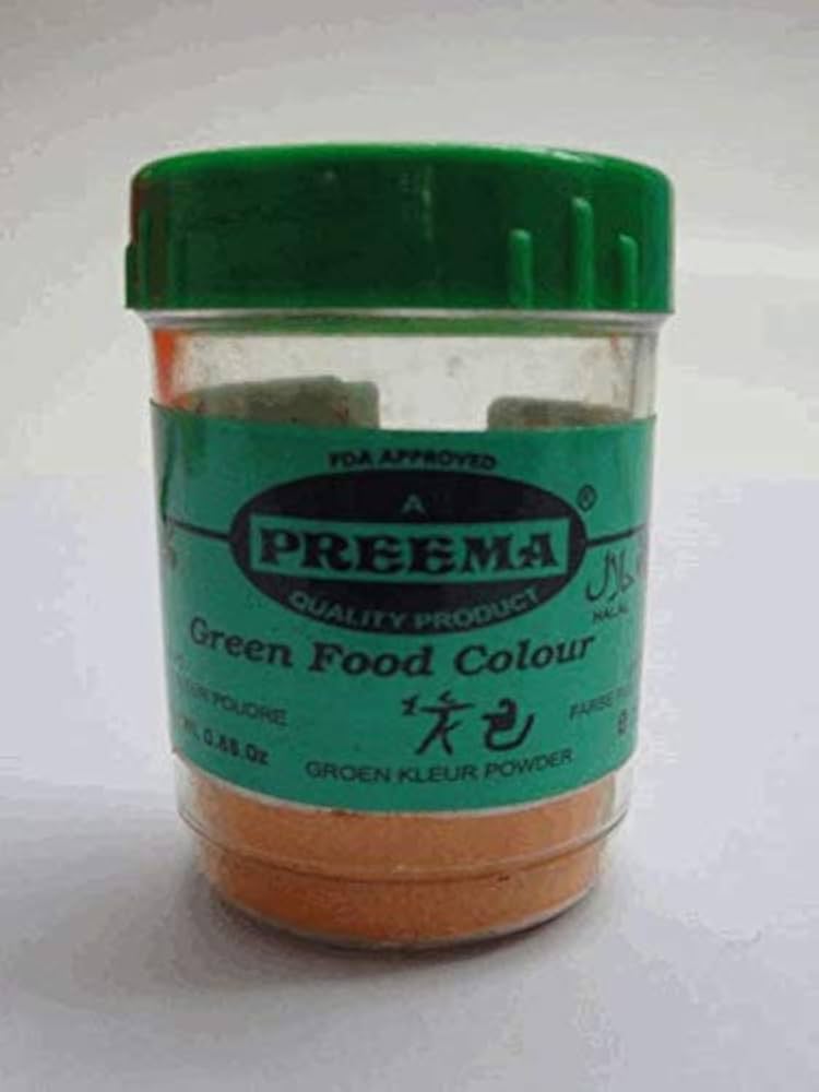 Preema Green Food Colour 25 g
