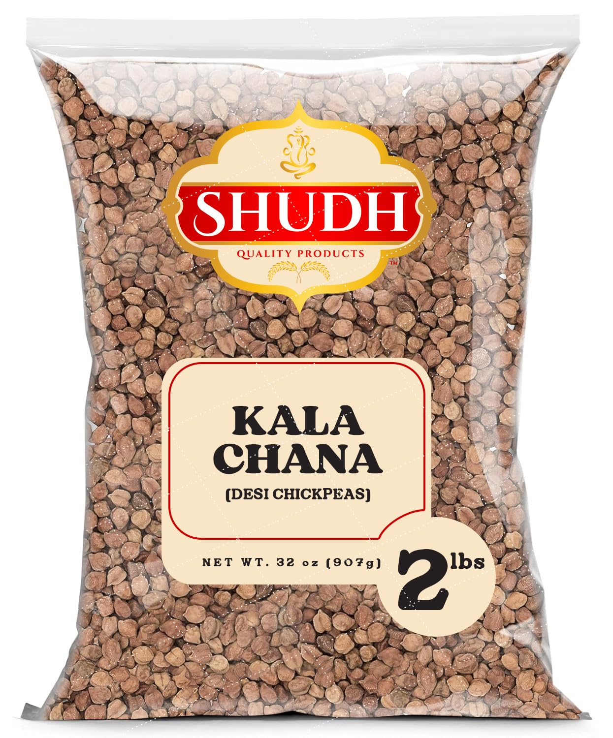 Desi Chickpeas Kala Chana 2lbs