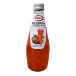 Real Basil Drink with Strawberry Flavor 290ml
