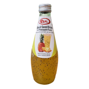 Real Basil Drink with Pineapple Flavor 290ml