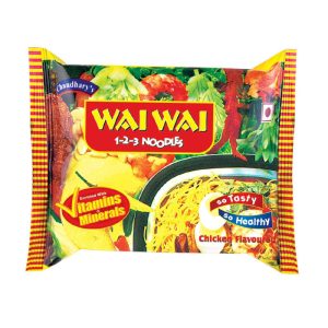 Wai Wai Instant Noodle Chicken (5in1) 5 x 75gm
