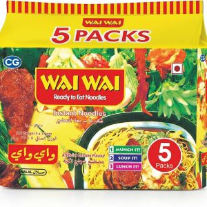 Wai Wai Instant Noodle Chicken (5in1) 5 x 75gm